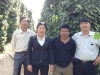 Tổng giám đốc đến thăm vườn tiêu nhà anh Minh thị trấn EAĐRĂNG - EAH'LEO